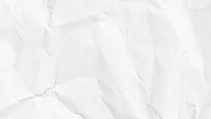 White crumpled paper background crumpled paper texture - Powered by Adobe