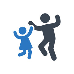 Joyful Family Play Icon