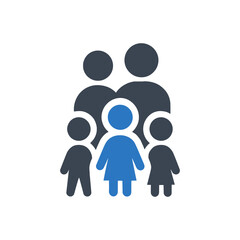 Large Family Unit Icon