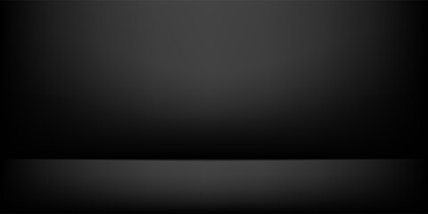 Minimal black color studio room background, product display, montage of your products. EPS 10