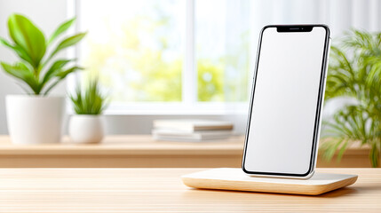 Moderne, helle Arbeitsbereiche mit klaren Mockups für Laptop, Smartphone und Tablet in minimalistischen, neutralen Interiors. Perfekt für Designer, Marken und Social-Media-Content