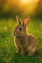 Fototapeta premium Cute Bunny Portrait