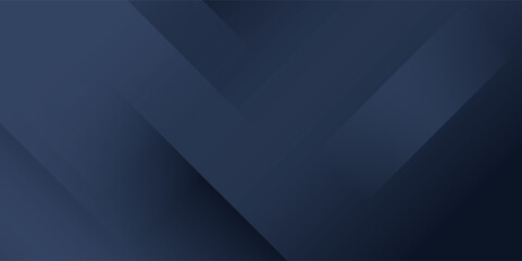 Modern black dark blue white abstract background. Minimal. Color gradient. Web banner. Geometric shape. 3d effect. Lines stripes triangles. Design. Futuristic. Metal metallic effect. Luxury. Premium