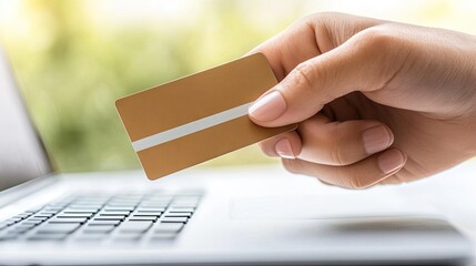 Caught in the act of cybercrime, a thief ready to strike during online shopping at night