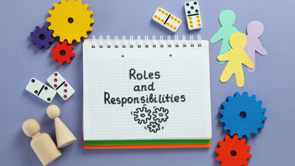 Visualize team dynamics and workflow with playful symbols representing roles, responsibilities, and collaboration for business success.