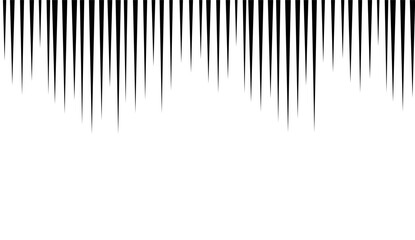 Straight speed lines repeating pattern. Black and white diagonal stripes