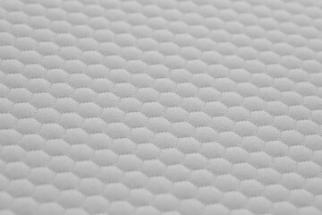Abstract white texture of mattress bedding or pillow surface background