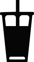 Black burger and coffee icon.Classic fast food meal with burger fries and coffee icon.Black and white icon of a donut burger icon.fast food items including burger and a slice of cheese.