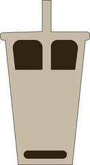 Black burger and coffee icon.Classic fast food meal with burger fries and coffee icon.Black and white icon of a donut burger icon.fast food items including burger and a slice of cheese.