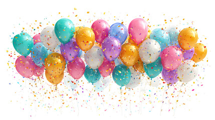 colorful party balloons