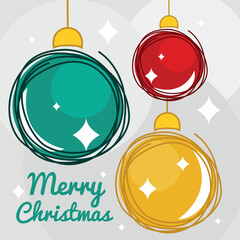 Beautiful modern New Year's background