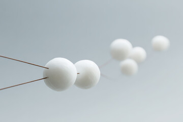 ai integrates personalized vitamin recommendations based on dna portrayed through minimalist composition