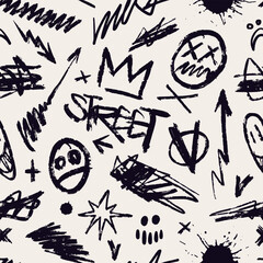 Grunge street art design