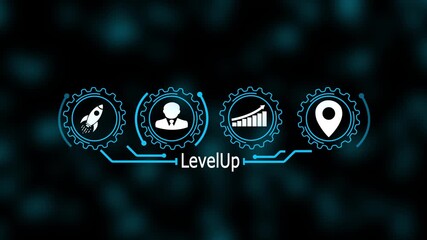 Level Up Your Business – Innovation, Technology, and Digital Growth Concept for Future Success. - Powered by Adobe