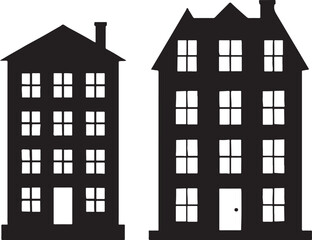 set of manson of usa vector illustration