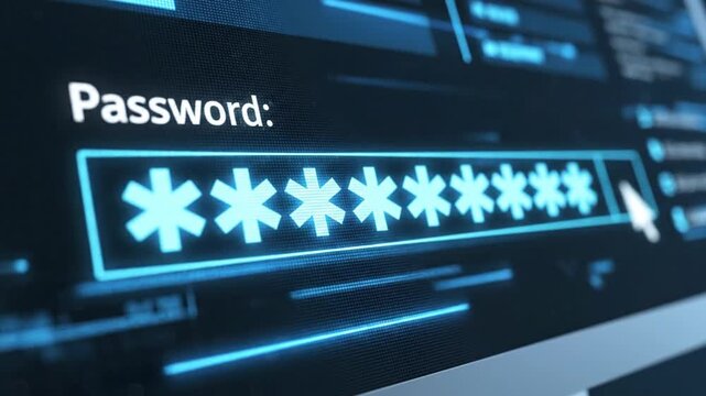 Password Input Loading Effect