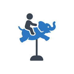 Elephant Carousel Ride icon
