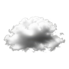 Obraz premium Fluffy white cloud for weather forecast