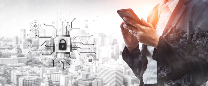 Cyber security system protecting digital infrastructure. Cyber security ensures data safety, prevents breaches, cyber security strengthens defense, and supports secure operations. Vouch