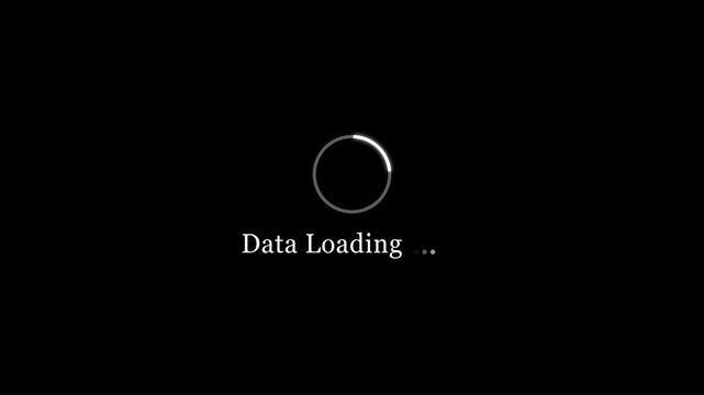  data loading Loading Animation &mdash; Calm & Minimal Progress Indicator for Smooth User Experience	
