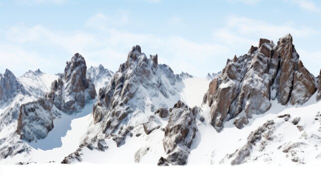 PNG Snowy rocky mountain border landscape outdoors nature.
