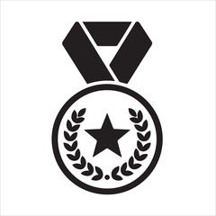 medal with ribbon