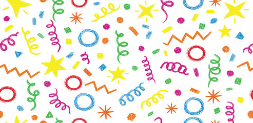 Festive Confetti A Bright and Cheerful Celebration Pattern