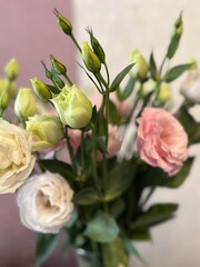 rose, pink, love, nature, roses, blossom, bloom, vase, wedding, beauty, isolated, beautiful, flora, spring, valentine, decoration, arrangement, bunch, floral, flowers, flower, bouquet, gift, plant, pe