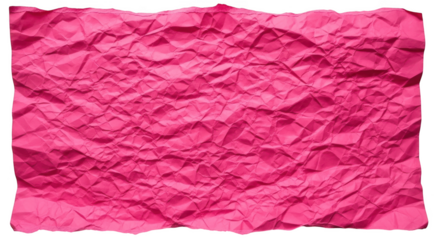 Crumpled pink paper texture