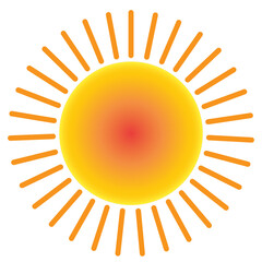 abstract sun vector illustration