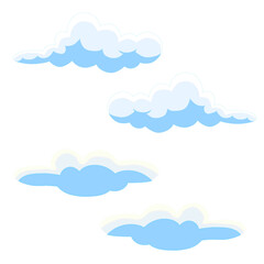 blue sky with clouds