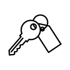 Single key with a blank tag