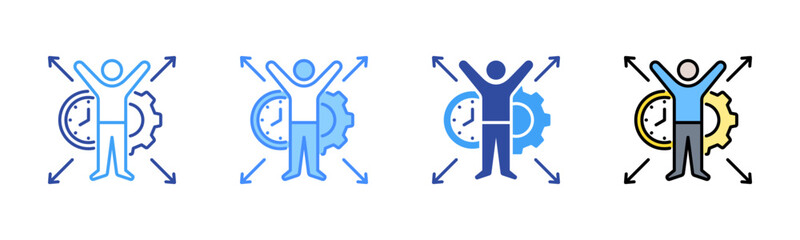 Activities Icon, Multi Styles Icon Set