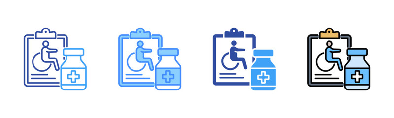 Cures Icon, Multi Styles Icon Set