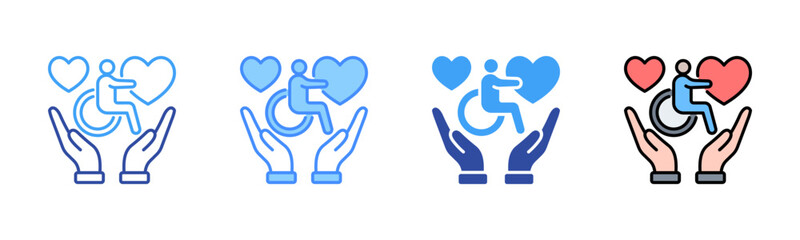 Inclusive Icon, Multi Styles Icon Set