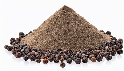 Black Pepper Isolated On Transparent Png