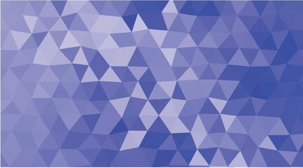 Monochromatic Periwinkle Blue Low Poly Geometric Seamless Background Texture