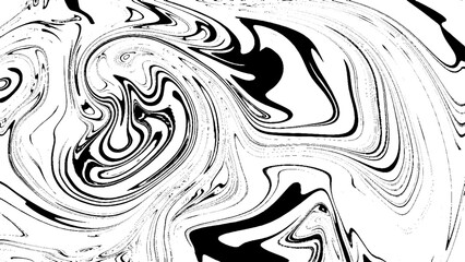 Marble texture seamless background. Abstract black and white pattern for floor, stone, wall, wrapping paper. Textile seamless pattern, business cover background. Ebru aqua ink painting 