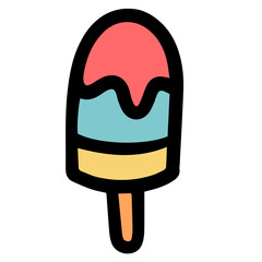 popsicle ice cream icon