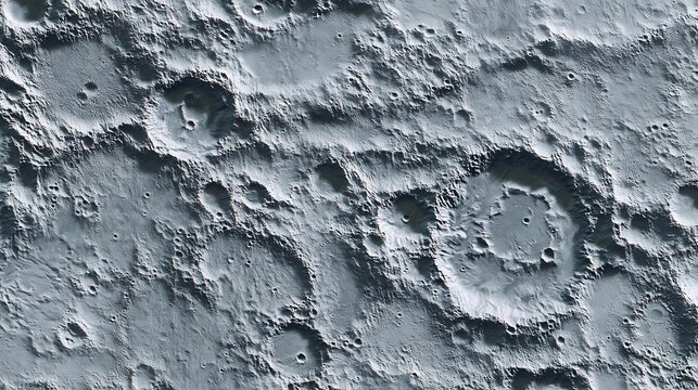 Rough Terrain : A Landscape of Craters, Ridges, and Impact Marks from Above, Ideal for Science or Space Exploration