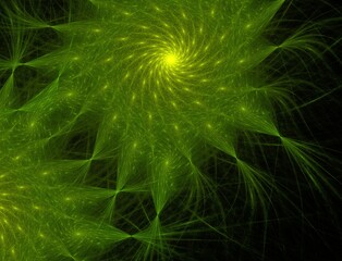 Imaginatory fractal abstract background Image