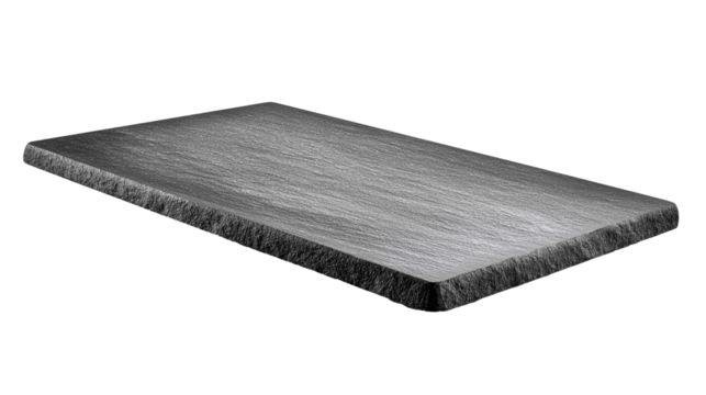 Stone countertop on white background For mounting product display or key visual layout.