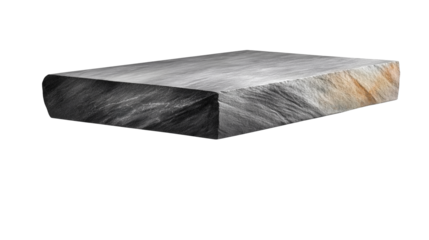 Stone countertop on white background For mounting product display or key visual layout.