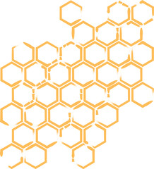 Honeycomb bee icon on white background. honeycomb icon for your web site design, logo, app, UI. flat style. honey comb sign. Vector Illustration . honeycomb seamless pattern vector design honeycomb.
