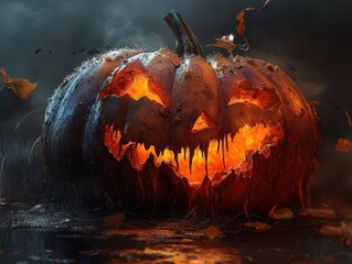 Pumpkins are popular in the fall, especially around Halloween.
