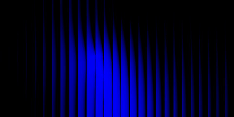 Abstract blue light streaks on a dark background