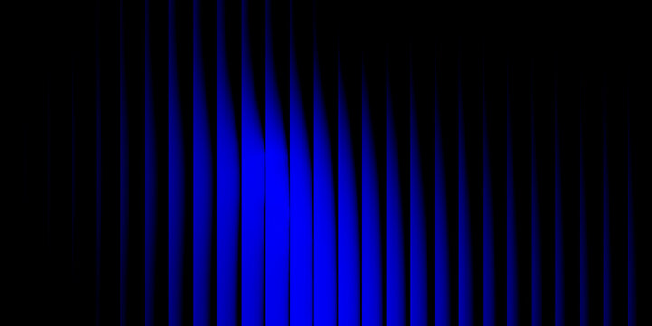 Abstract blue light streaks on a dark background - Powered by Adobe