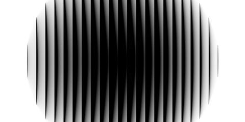 Fototapeta premium Abstract black and white vertical lines creating a sense of depth and movement
