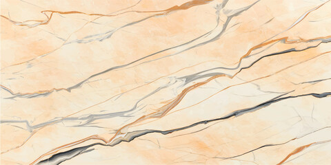 Fototapeta premium Aged, rough, brown stone wall texture with grunge paper background design