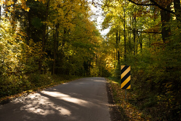 Natura, las, góry, drzewa, krajobraz, jesienią, drzew, skały, Polska, Krajobraz, Jesień, Dolny śląsk,  © Adrian Jaśpiński